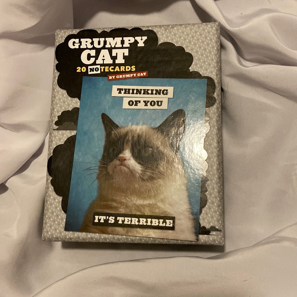 Grumpy Cat Stationery Set